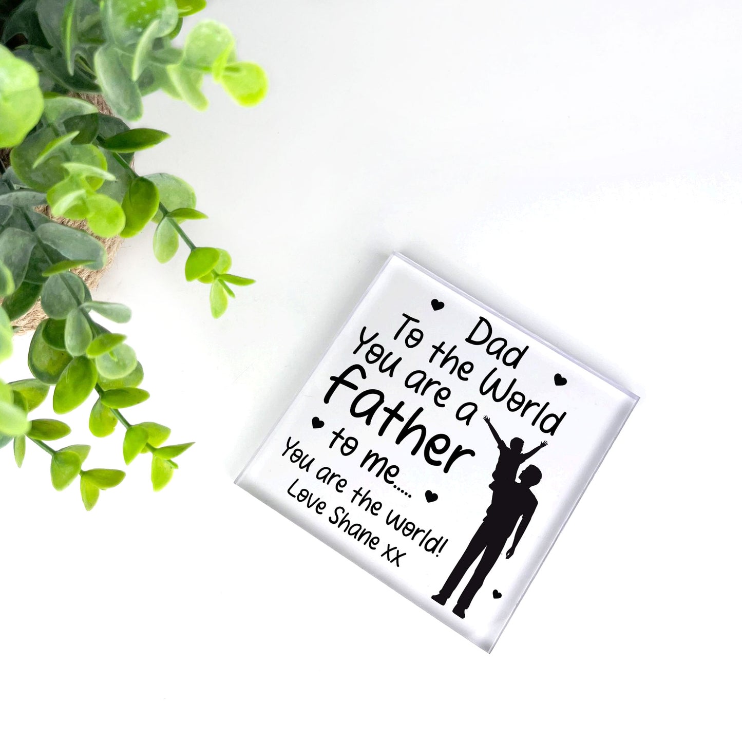 Fathers Day Birthday Gift For Dad Personalised Dad Gift From Son