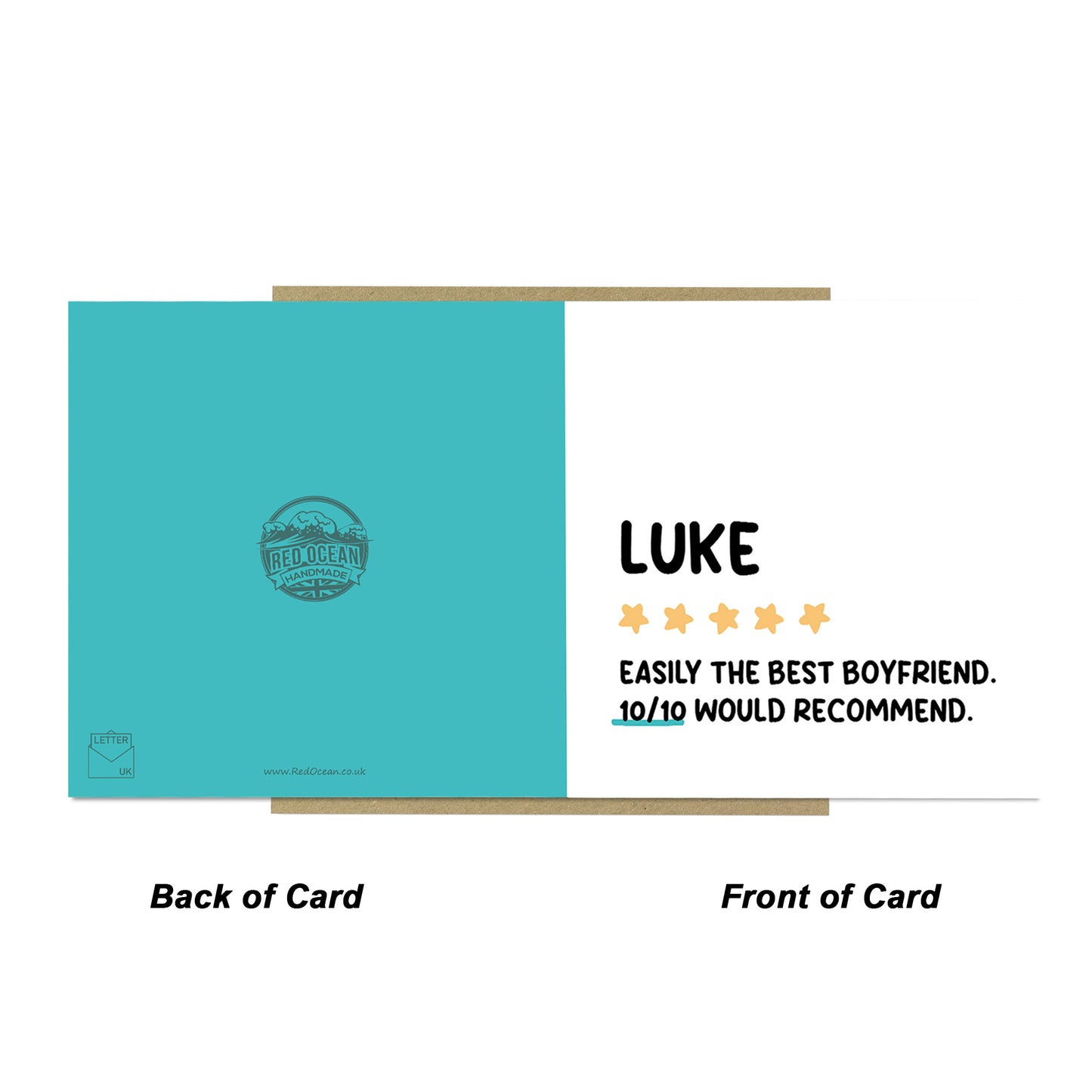 Funny Card For Boyfriend For Birthday Anniversary Personalised