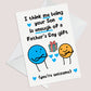 Funny Fathers Day Cards for Dad Daddy Fathers Day Card
