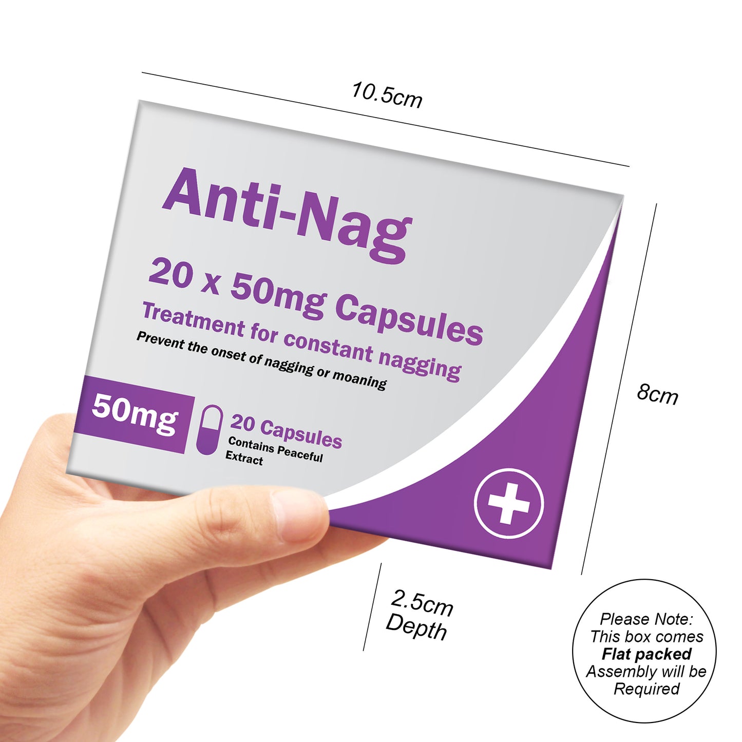 Anti-Nag Funny Pill Box Gifts For Girlfriend Boyfriend Husband