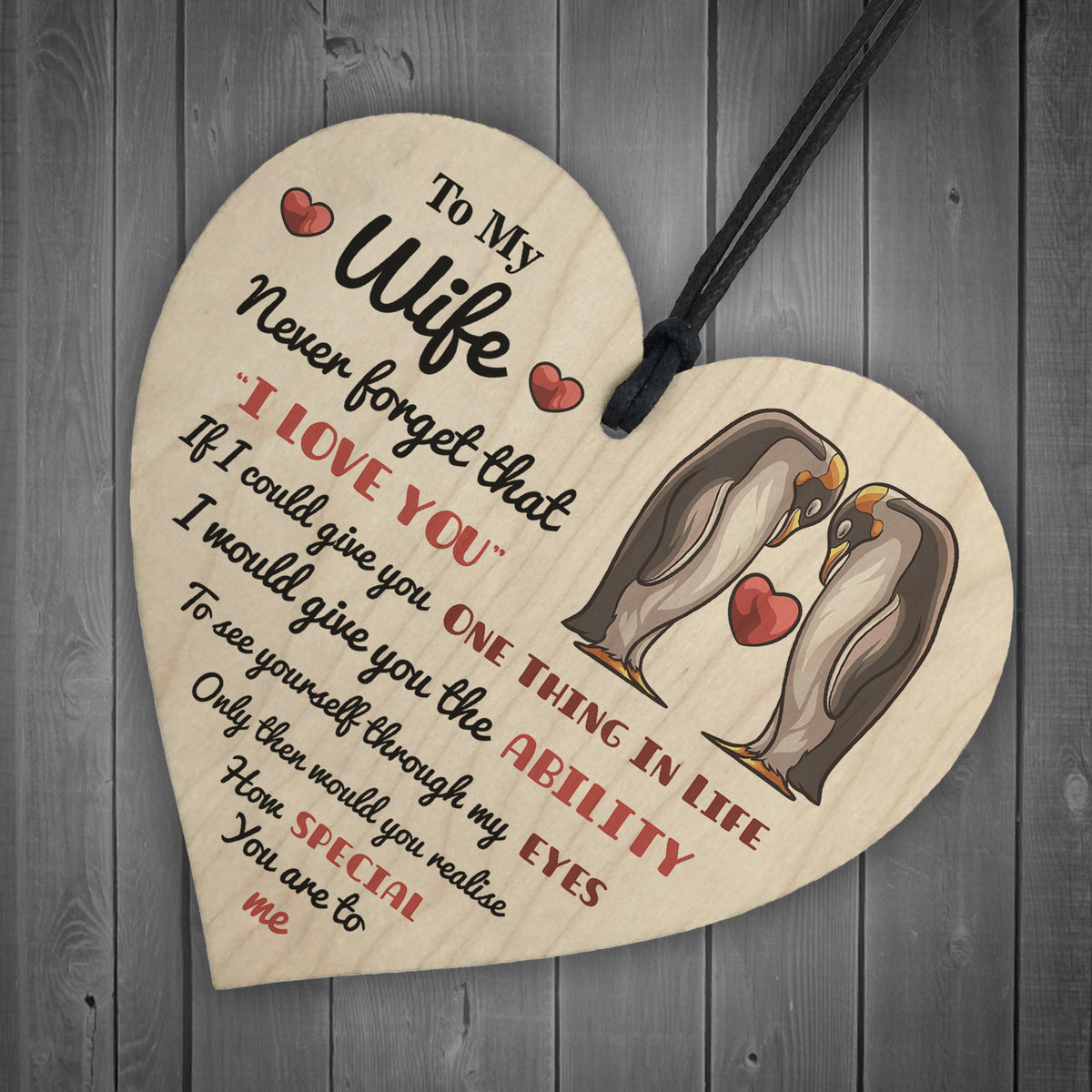 Gift For Wife Never Forget That I Love You Gift For Anniversary