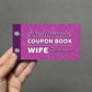 Wife Gifts Coupon Book Novelty Couples Gifts Christmas