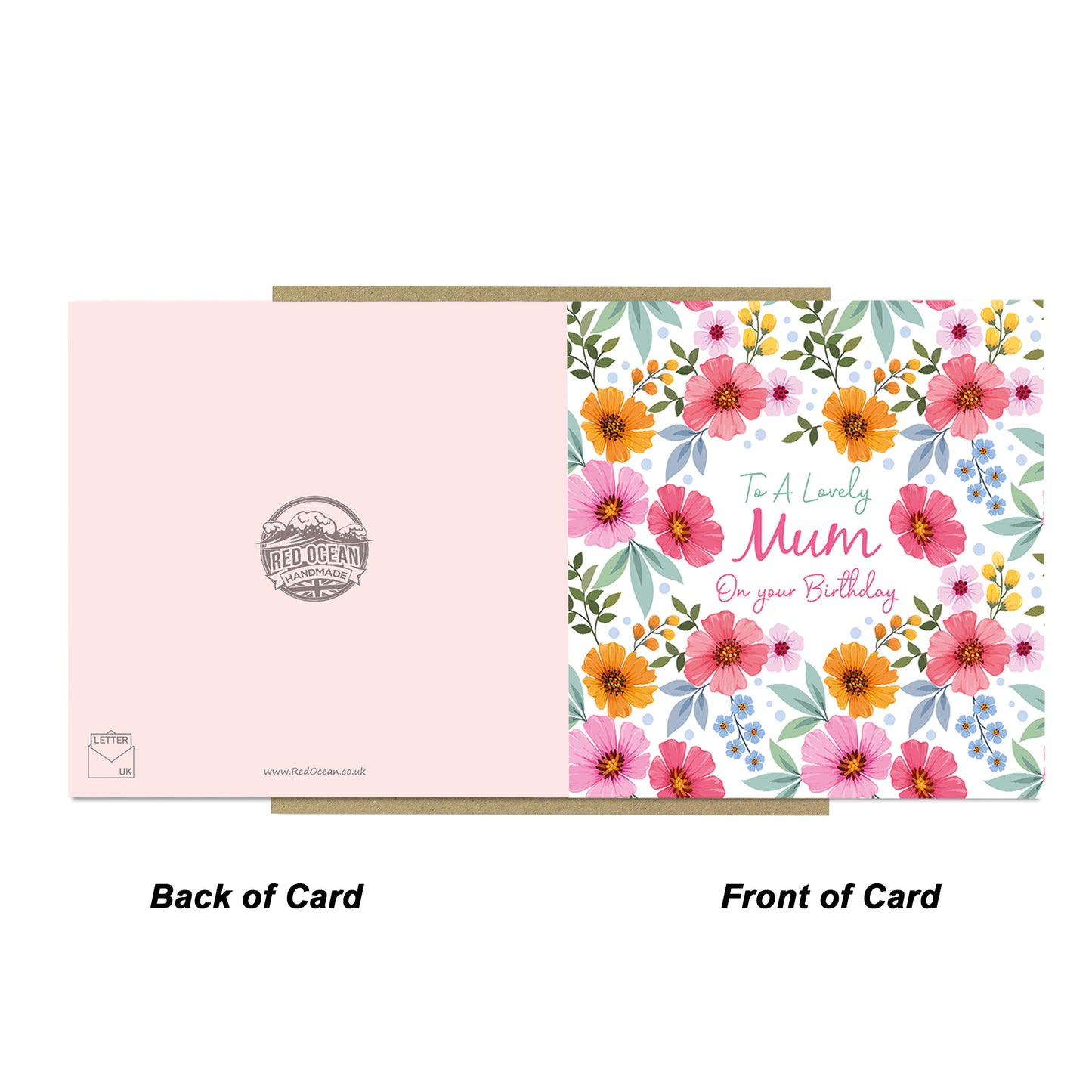 Birthday Card For Mum To A Lovely Mum Birthday Card Floral Card