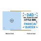 Funny Joke Card For Dad For Fathers Day From Daughter