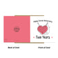 2nd Anniversary Card For Husband Wife Cotton Anniversary Card
