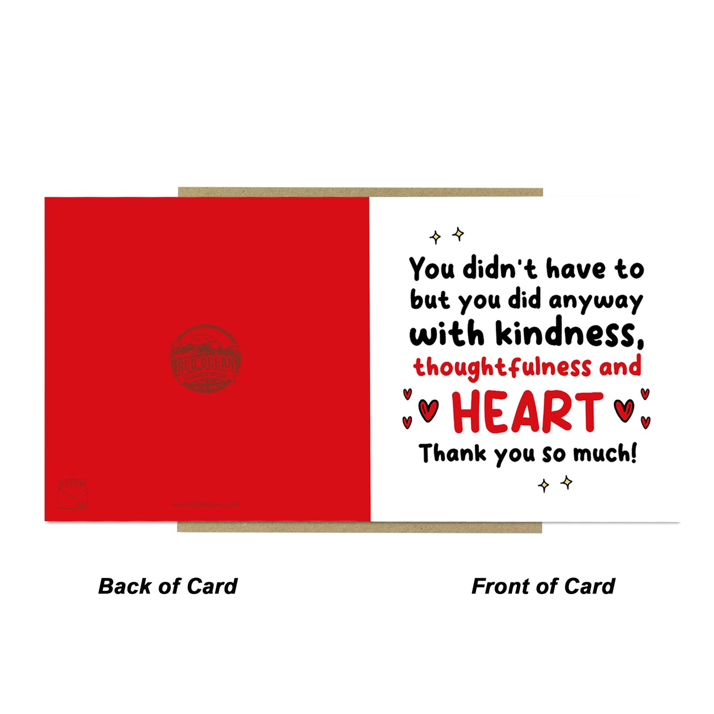 Thank You Card For Volunteer Friend Teacher Teaching Assistant