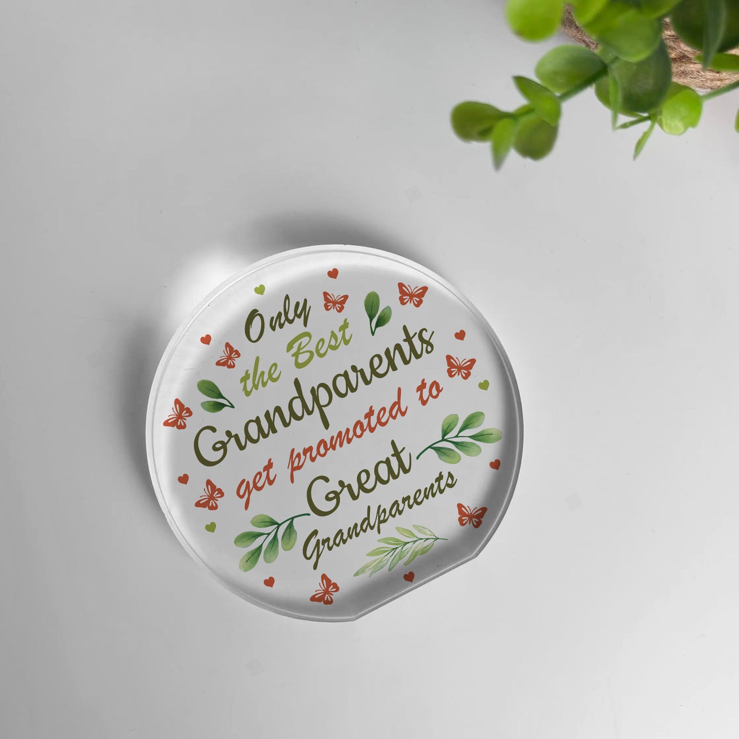 Grandparents Promoted To Great Grandparents Baby Announcement