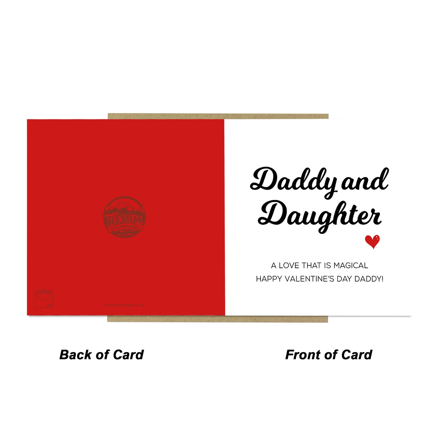 Valentines Card For Daddy Valentine Card Daddy Daughter Card