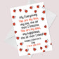 VALENTINES Day Card Husband Boyfriend Girlfriend Wife FIANCÉ