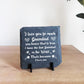 Grandad Gifts from Grandchildren Slate Plaque Birthday Christmas