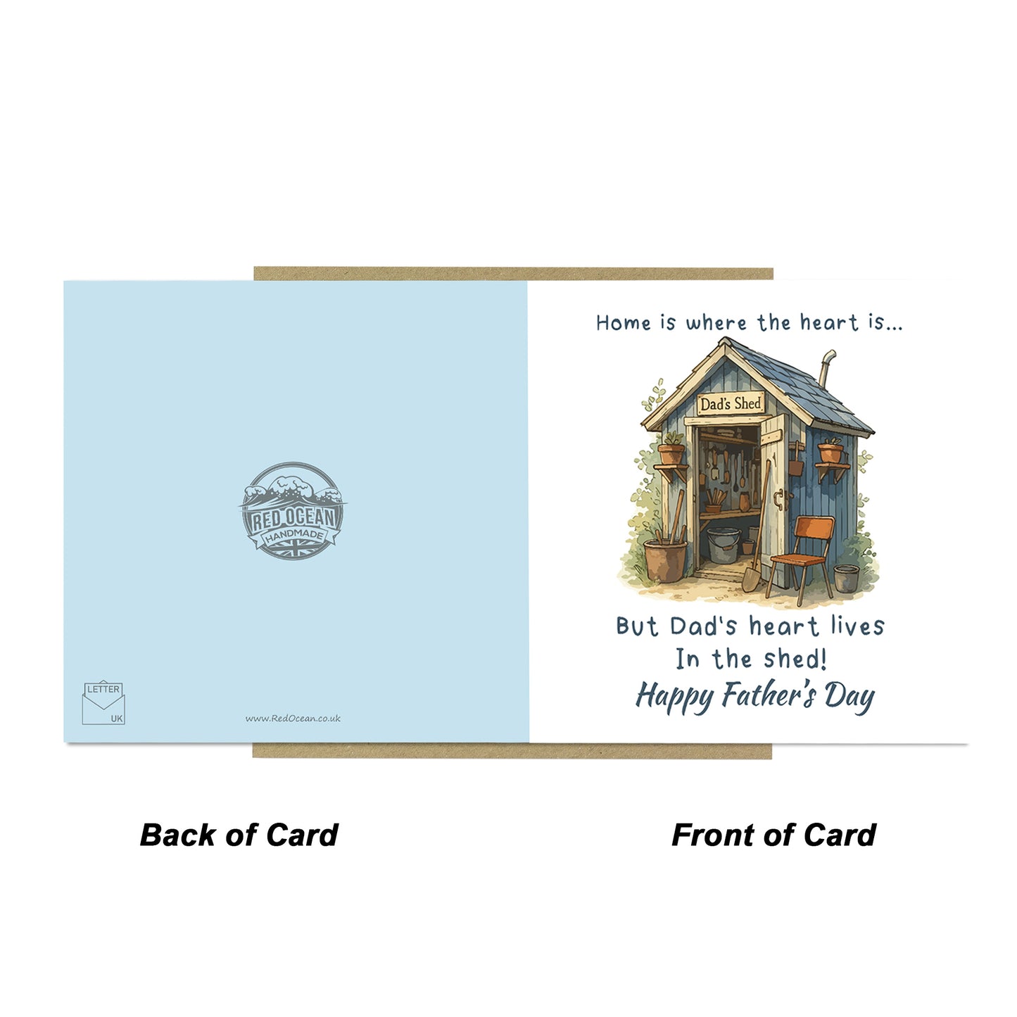 Funny Fathers Day Card For Dad From Daughter Son Kids