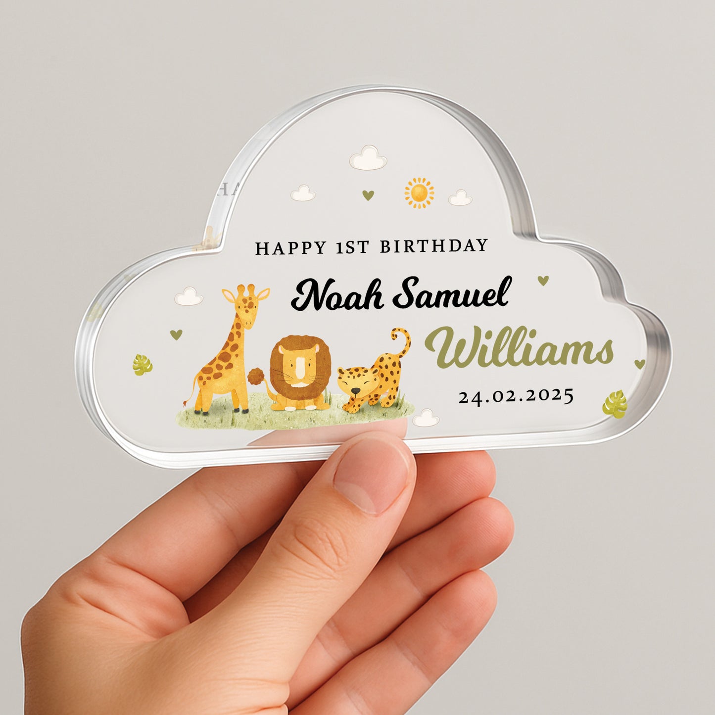 Happy First Birthday Gift For Son Grandson Nephew Godson