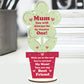 Gift For Mum Best Friend Wooden Flower Mum Birthday Gifts