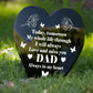 Dad Memorial Plaque Graveside Marker Decoration Grave Outdoor
