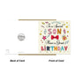 Son Birthday Card Kids Happy Birthday Card For Son Birthday Card