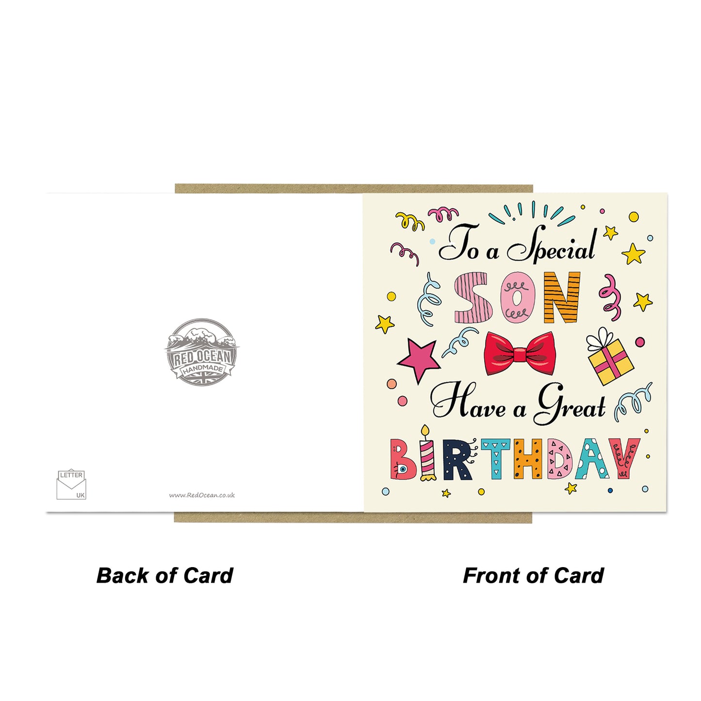 Son Birthday Card Kids Happy Birthday Card For Son Birthday Card