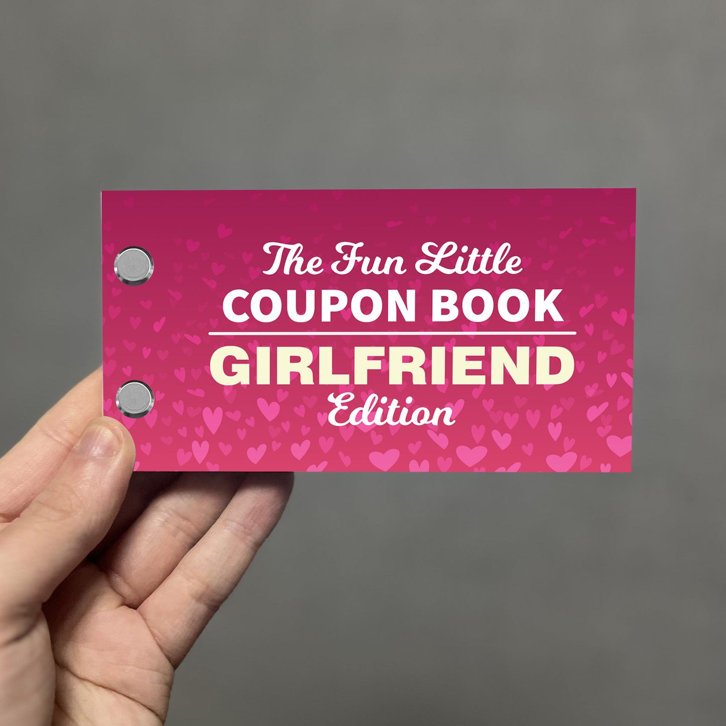 Girlfriend Coupon Book Gift For Christmas Birthday Anniversary