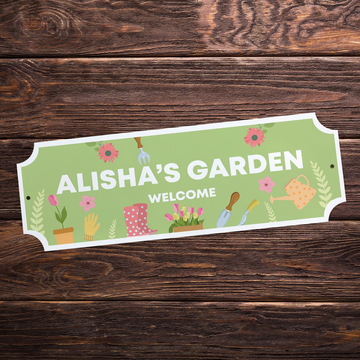 Personalised Garden Signs Plaques Outdoor Shed Summer House