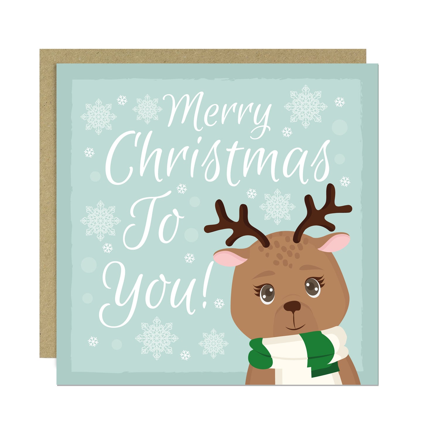 Christmas Cards Multipack of 6 Kids Children 145x145mm Teachers