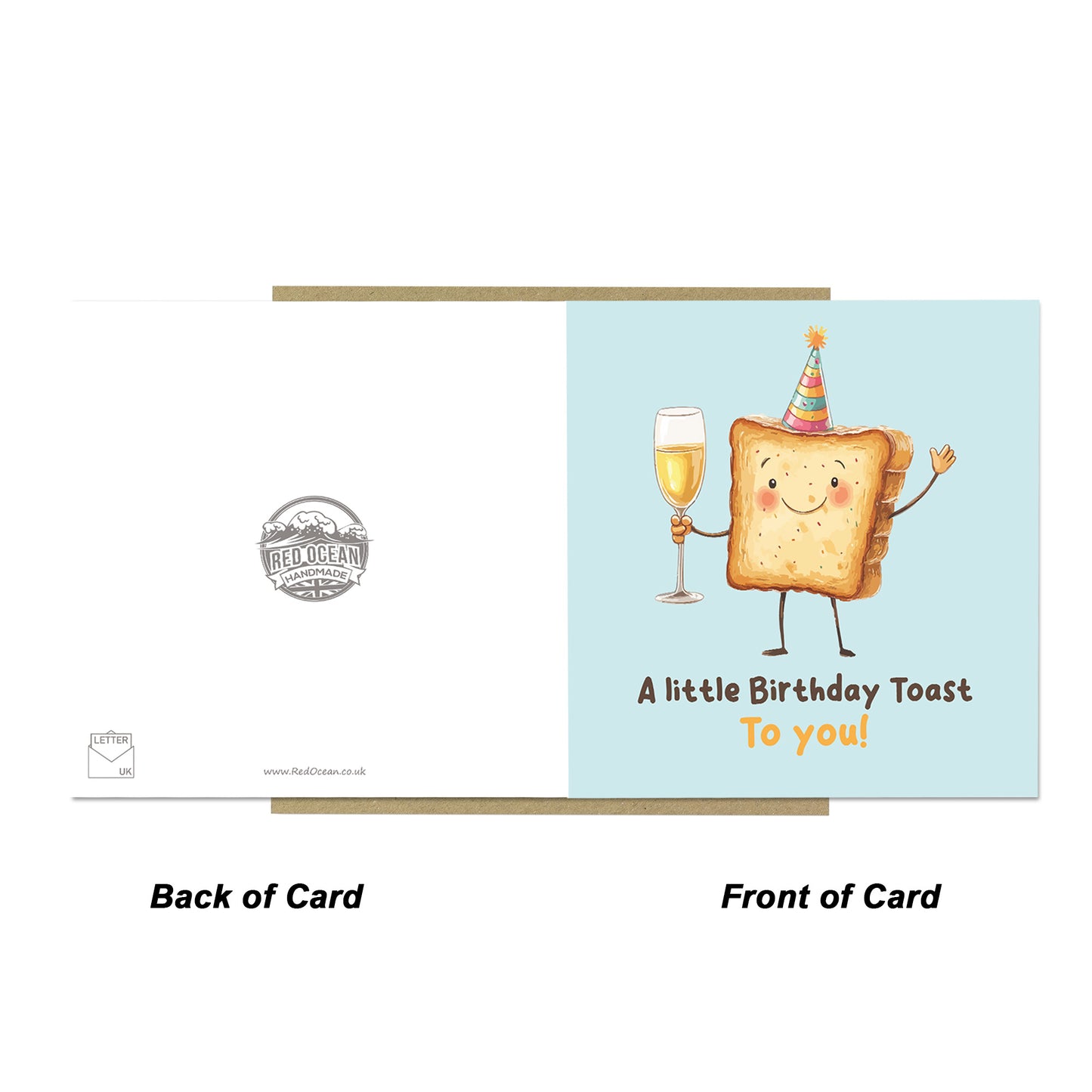 Novelty Birthday Card For Him Her Little Birthday Toast For Mum