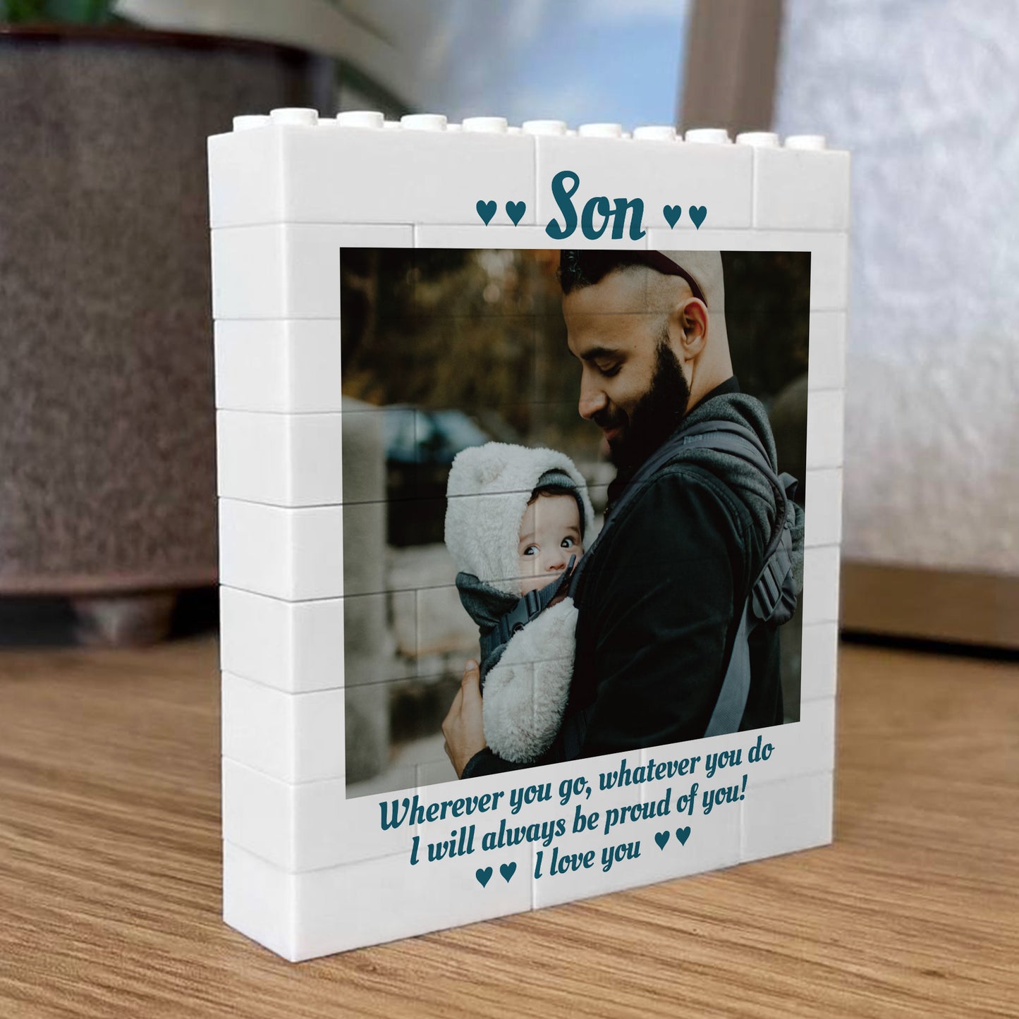 Gifts For Son Birthday From Mum And Dad Brick Photo Block