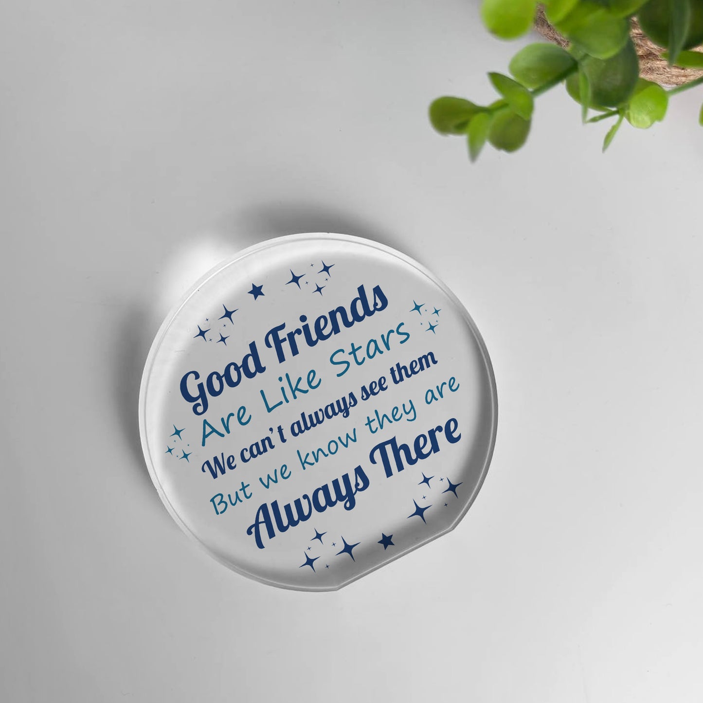 Good Friends Are Like Stars Gift For Best Friend Friendship Gift