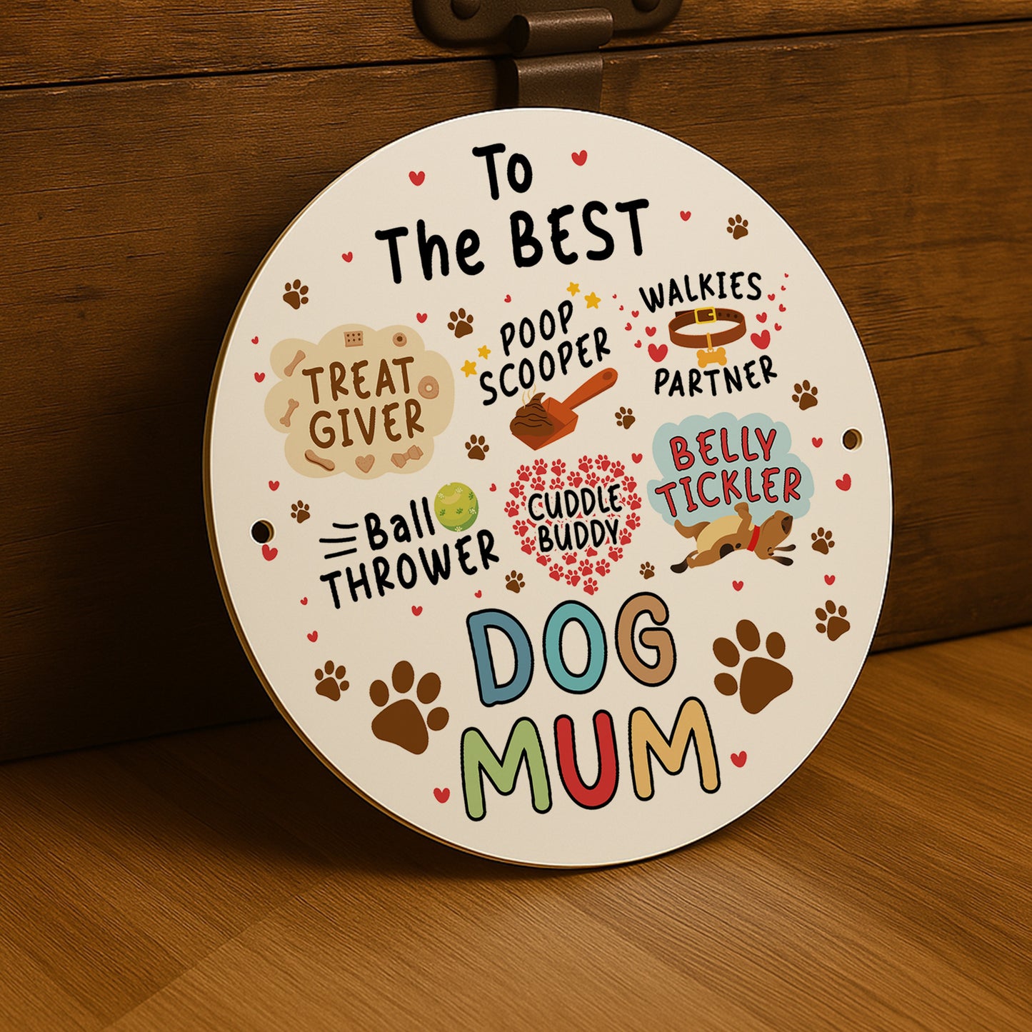 Gift For Dog Mum Funny Gift For Mum Birthday Dog Mum Sign