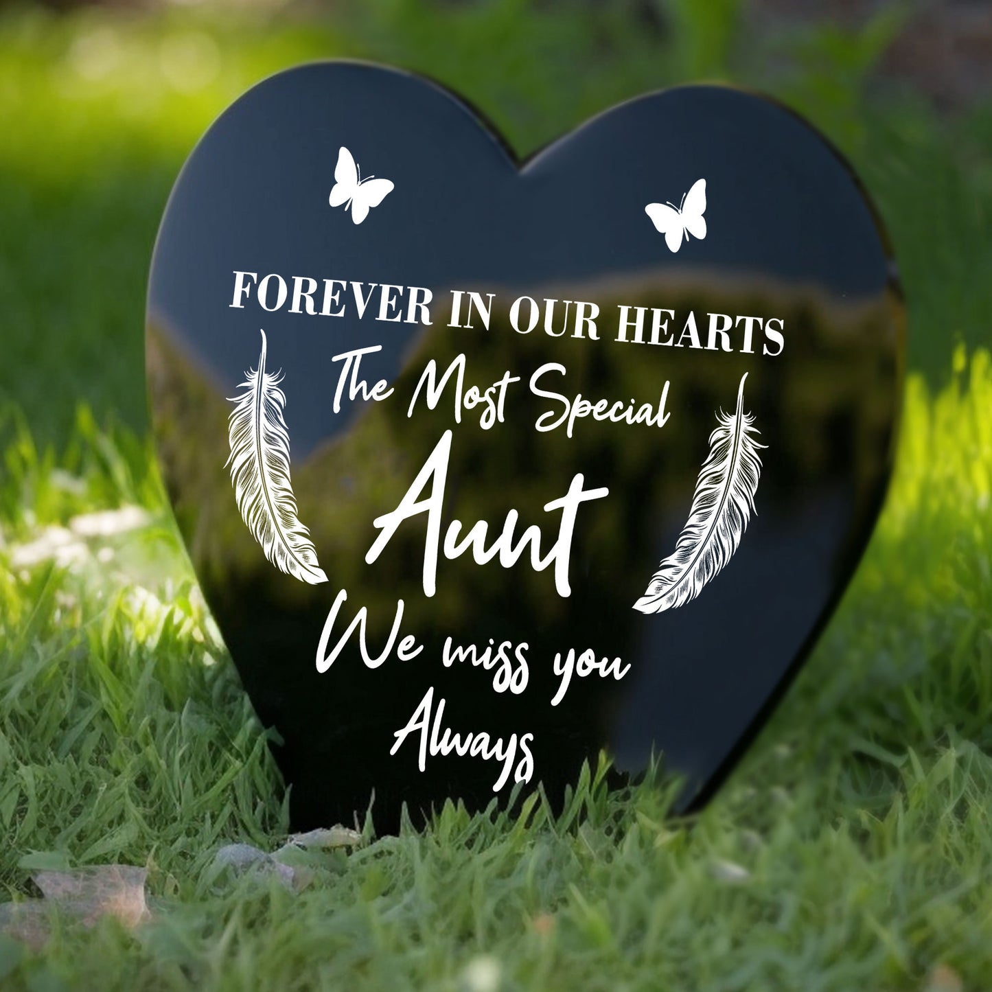 Personalised Auntie Memorial Grave Stake Graveside Memorial