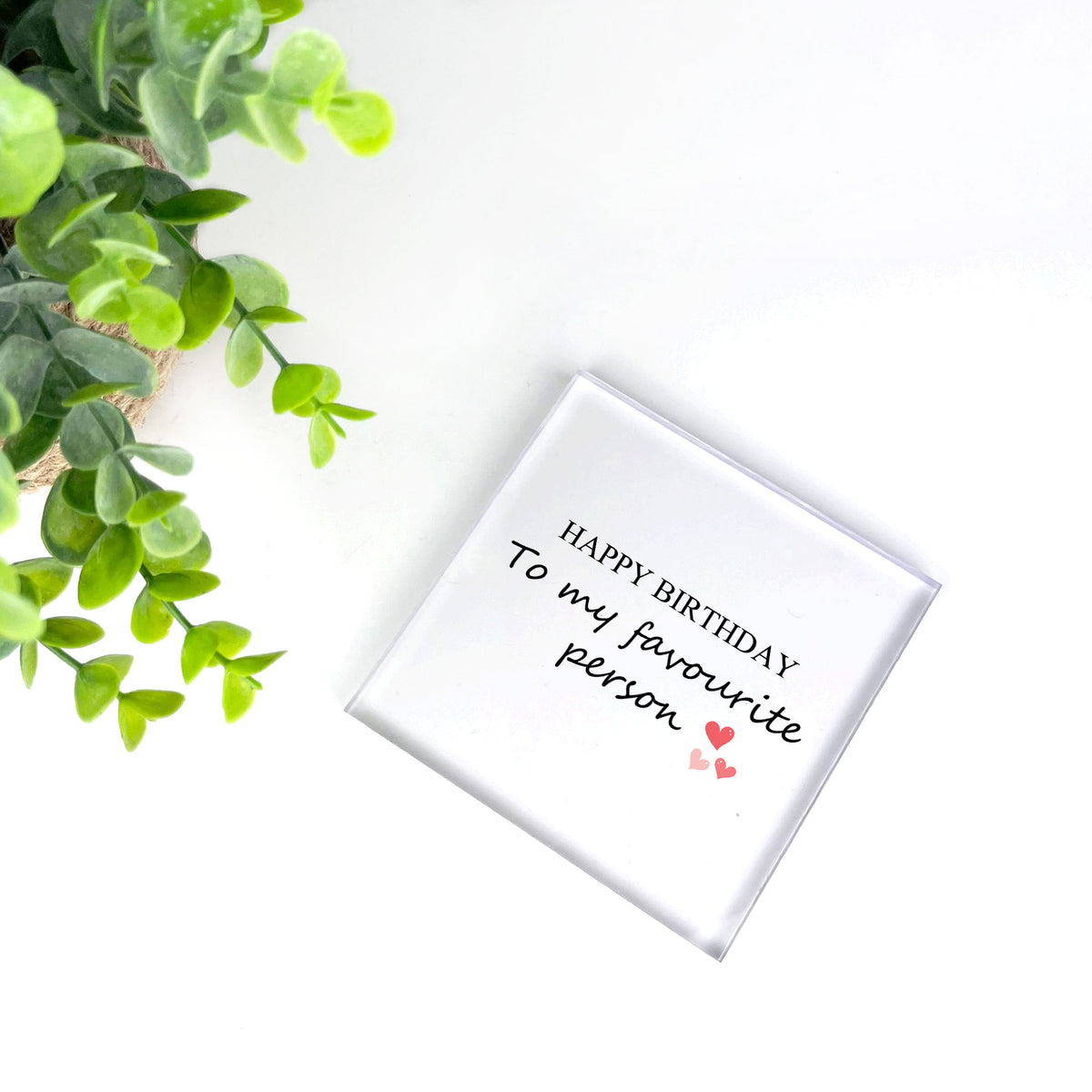 Favourite Person Birthday Gift Boyfriend Birthday Gift Cute