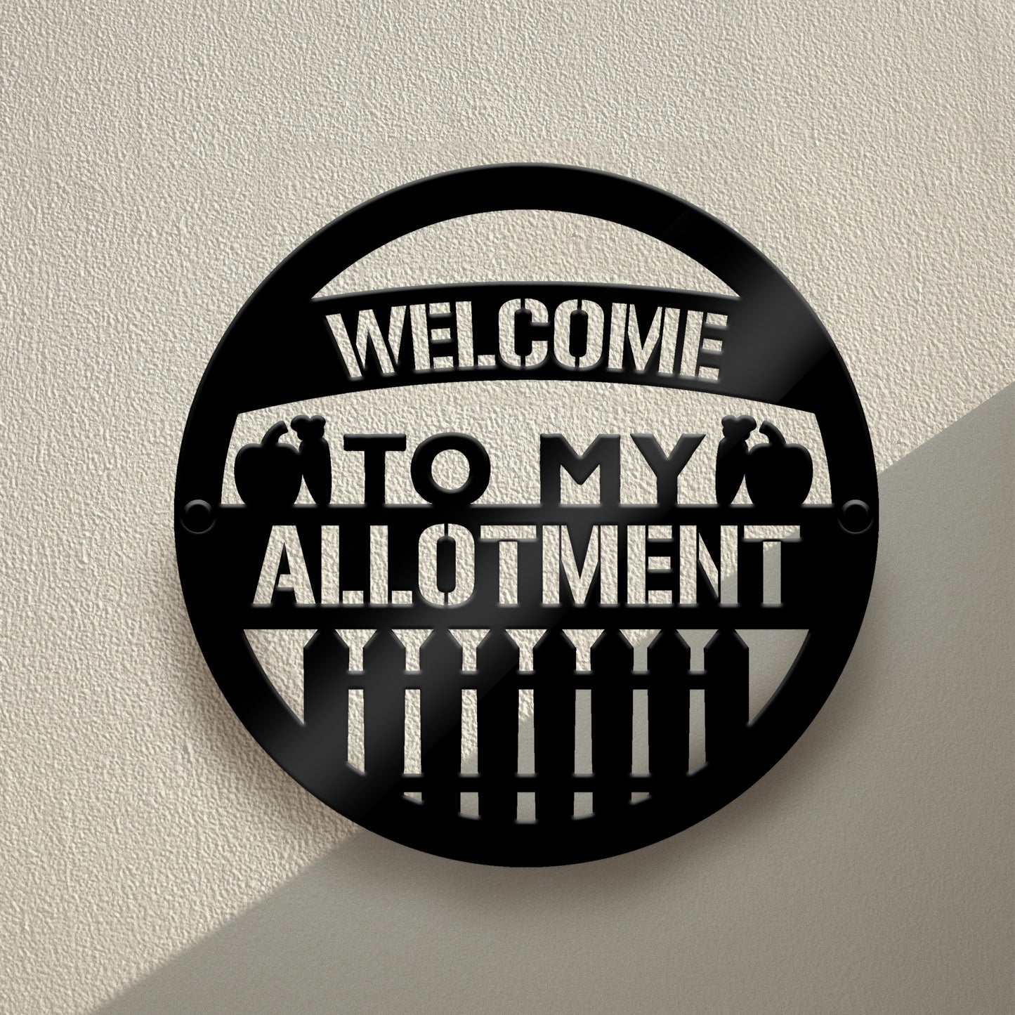 Welcome To My Allotment Sign For Garden Shed Garage Wall Sign