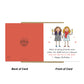 Funny Card For Best Friend Birthday With Kraft Envelope Birthday