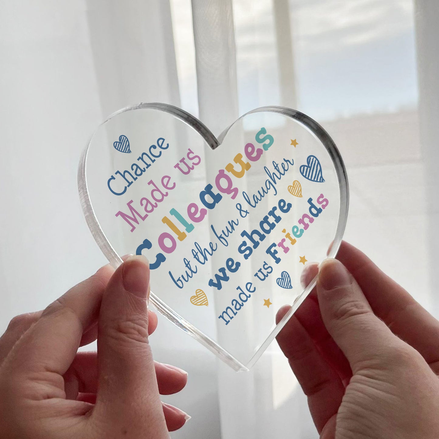 Funny Gift For Colleague For Biirthday Christmas Acrylic Plaque