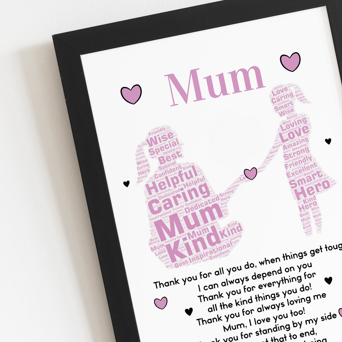 Mum POEM Gifts for Mum Her Mothers Day Gifts Birthday Christmas