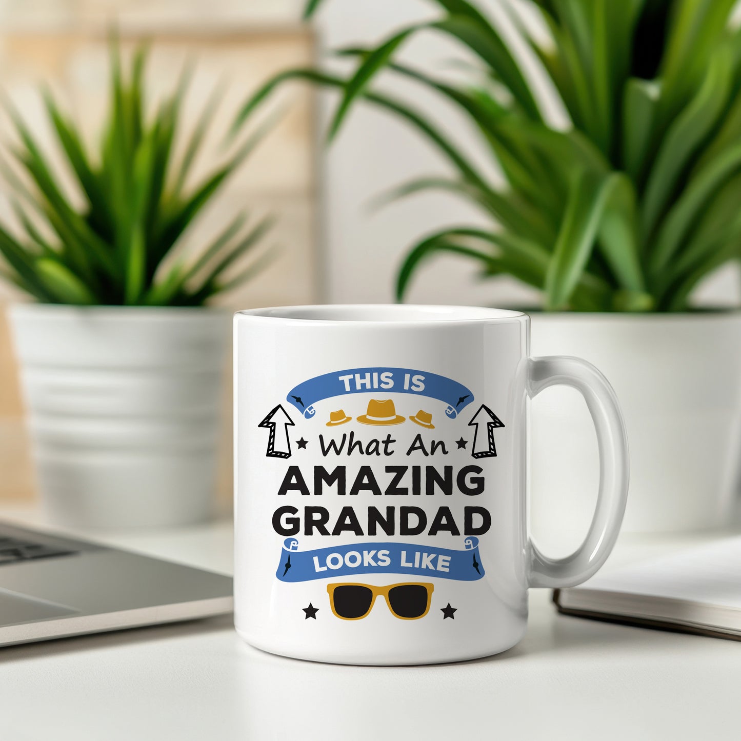Amazing Grandad Mug Gift For Fathers Day Birthday Novelty Gift