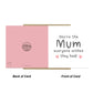 Mothers Day Card The Mum Everyone Wishes They Had Card Thank You