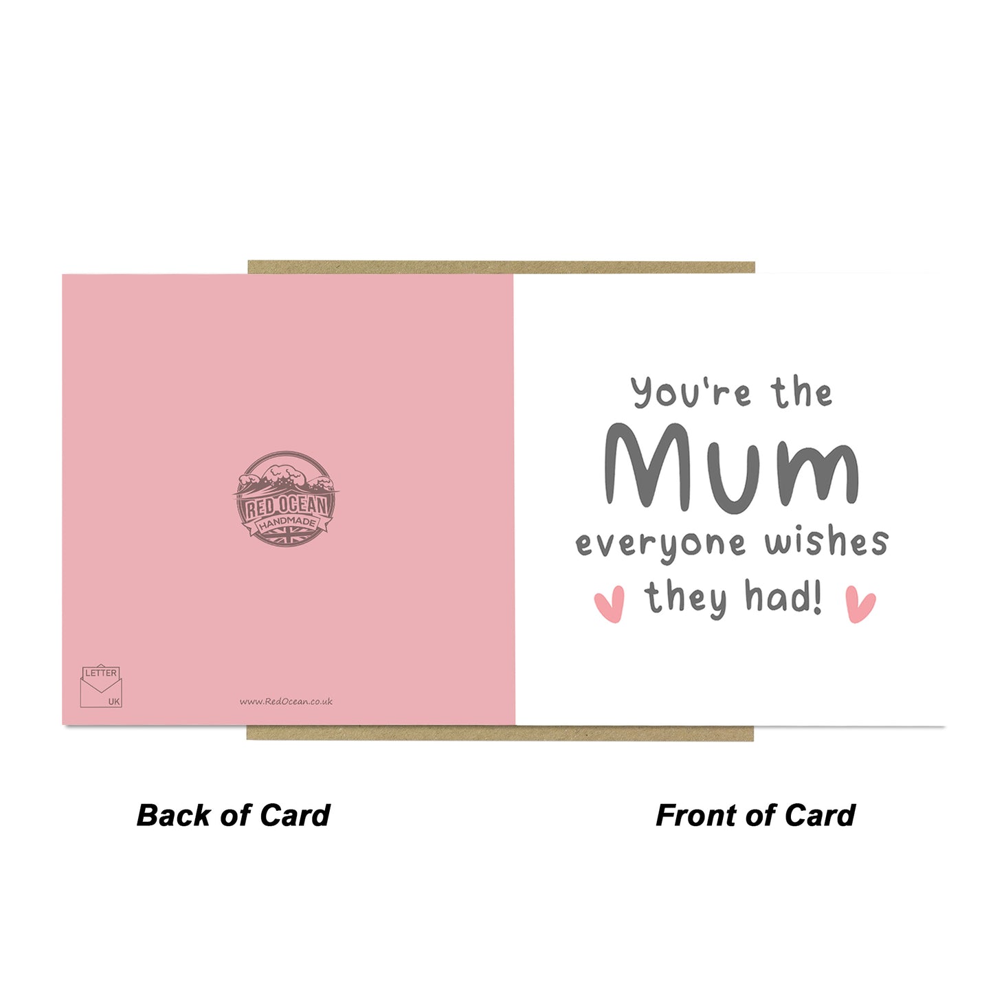Mothers Day Card The Mum Everyone Wishes They Had Card Thank You