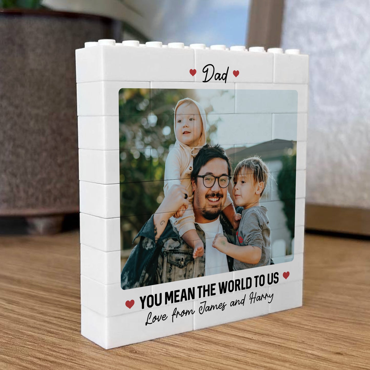 Personalised Gift For Dad For Fathers Day Birthday Puzzle Gift