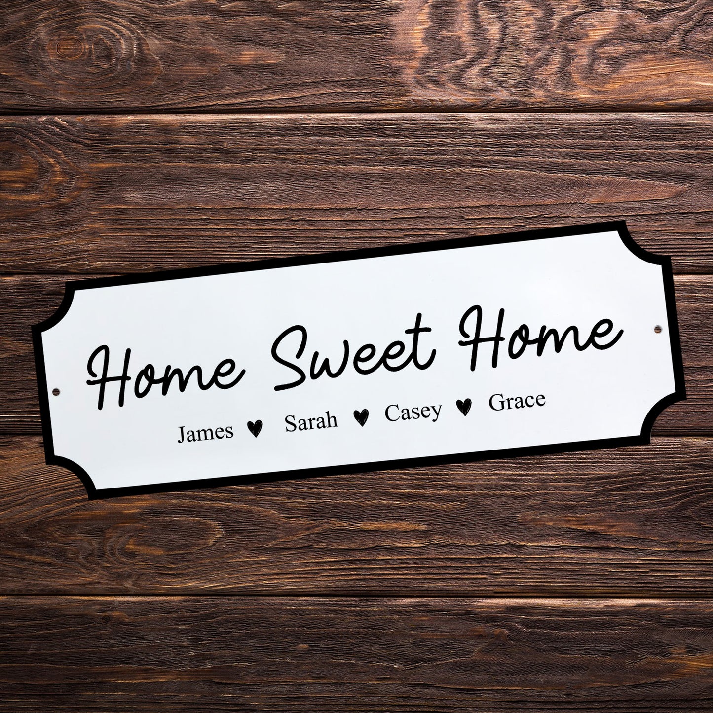 Personalised Street Sign Home Sweet Home Family Plaque New Home