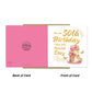 50th Birthday Greeting Card Milestone Age 50 Card For Female