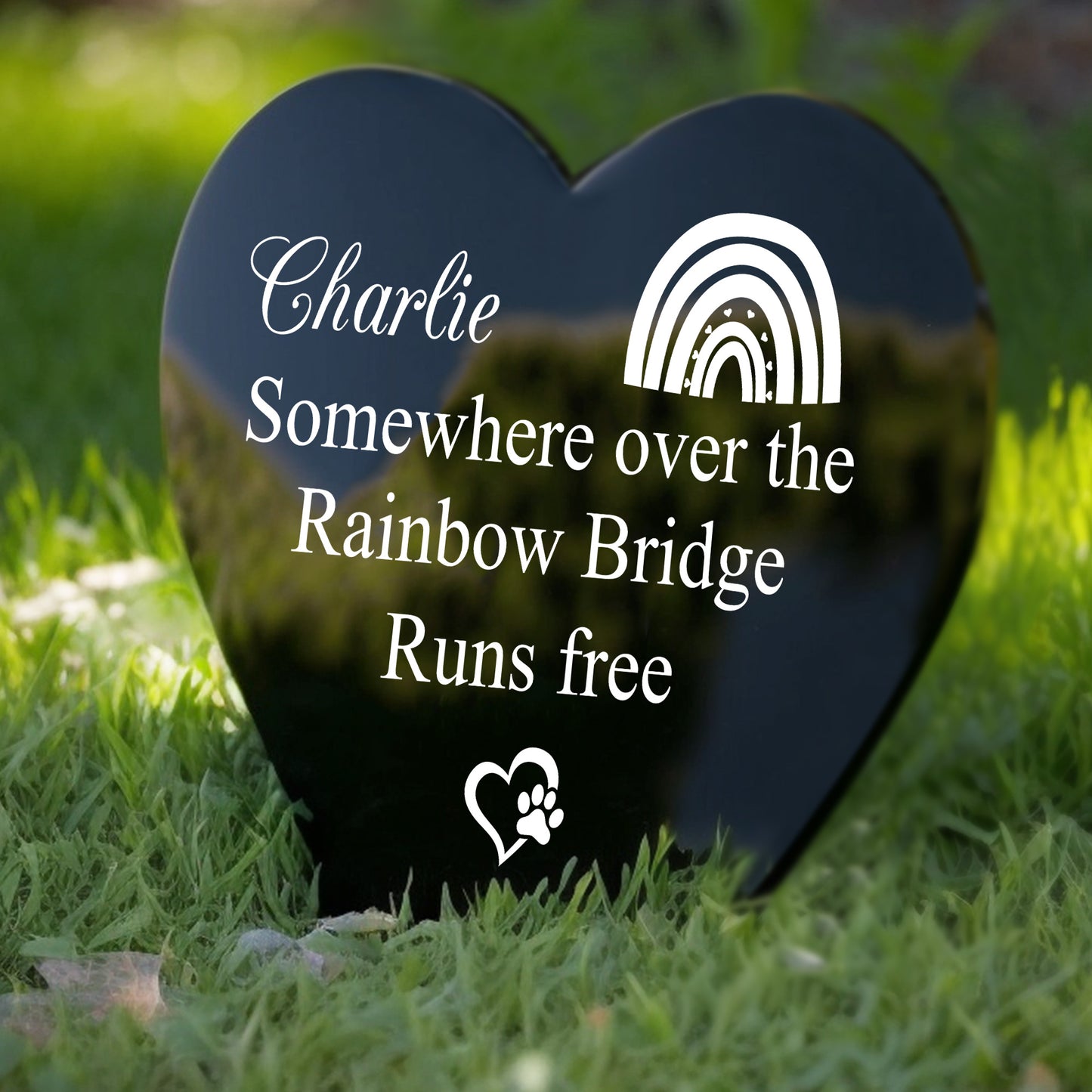 Personalised Pet Loss Memorial Gifts Dog Memorial Graveside