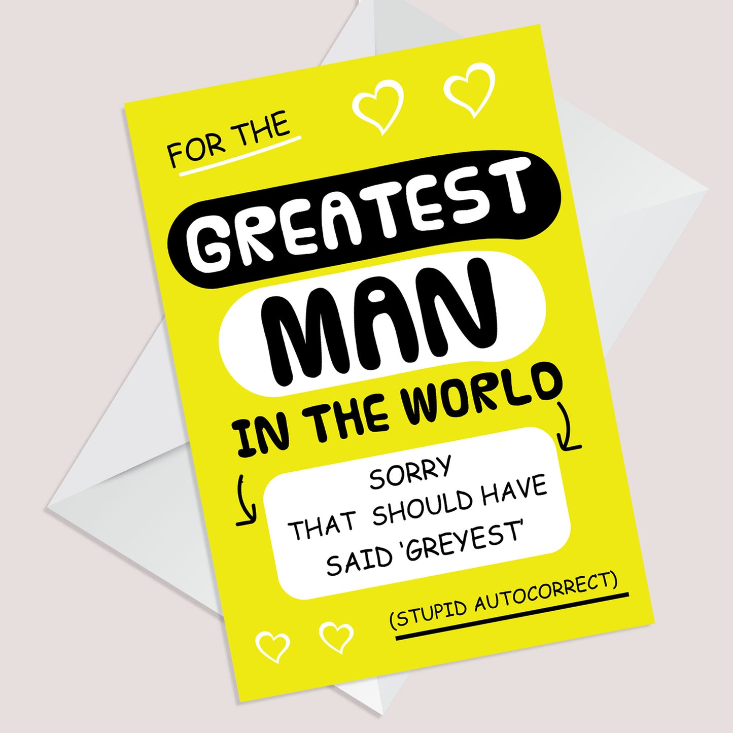 Joke Funny Card For Grandad Dad Daddy, Fathers Day Card