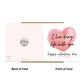 Valentines Card For Boyfriend Love Doing Life With You Card