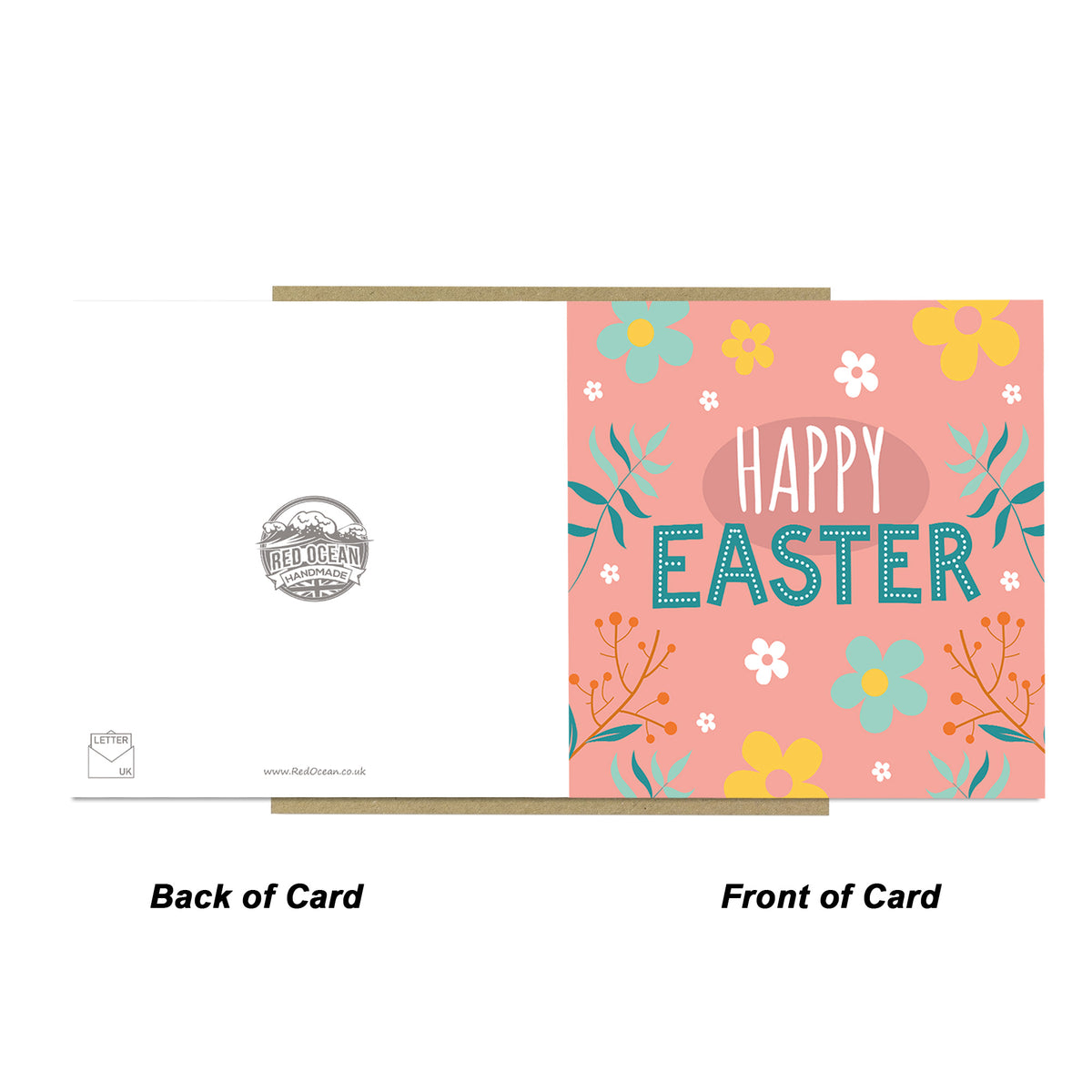 Easter Card, Pink Easter Card, Card For Easter, Easter Wishes