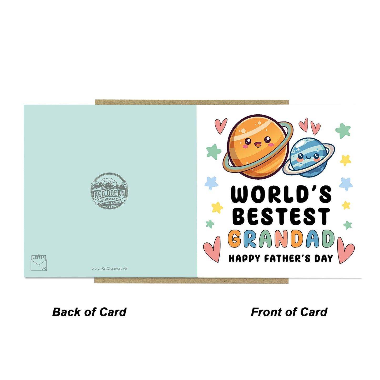 Fathers Day Card For Grandad Worlds Best Grandad Card