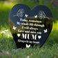 Mum Memorial Plaque Graveside Marker Decoration Grave Outdoor