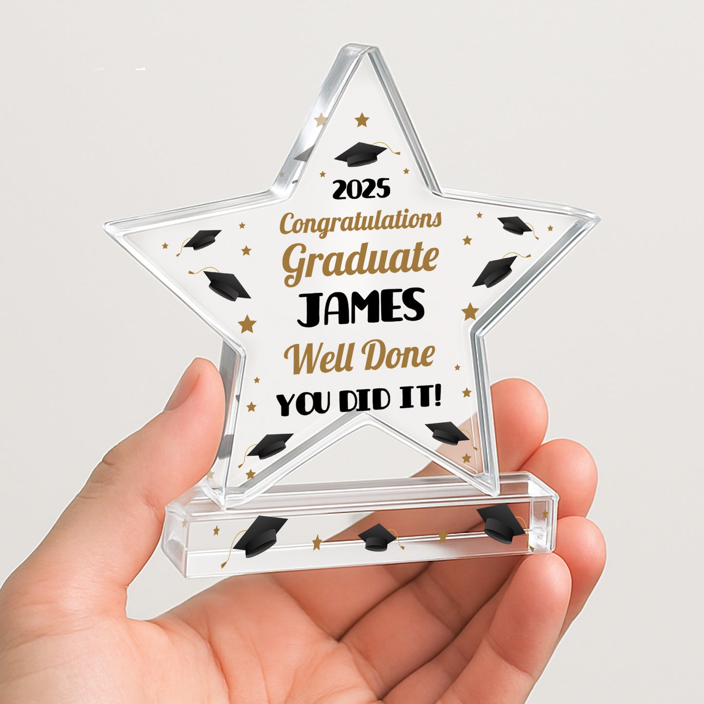 Personalised Congratulations On Your Graduation Gift Customised