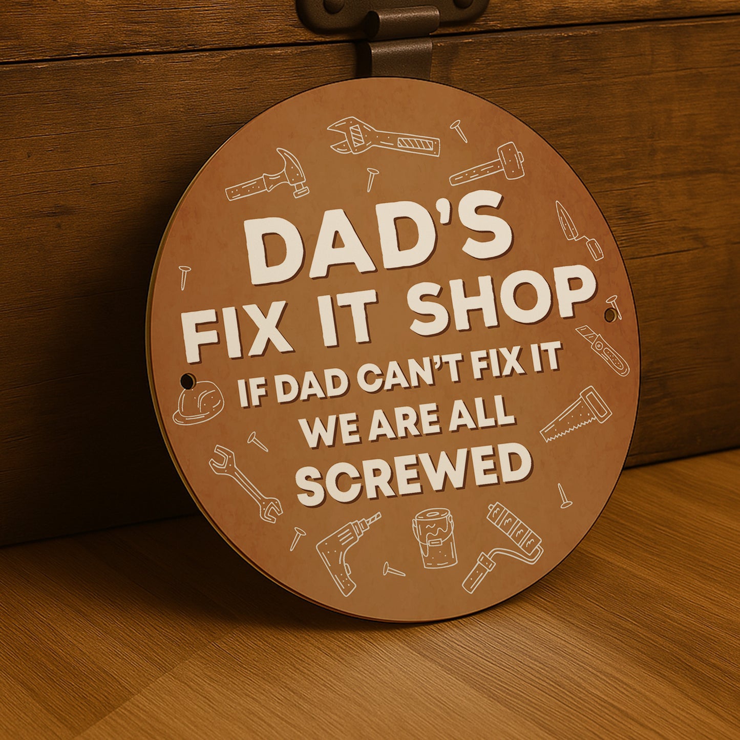 Funny Gift For Dad For Birthday Fathers Day DADS FIX IT SHOP