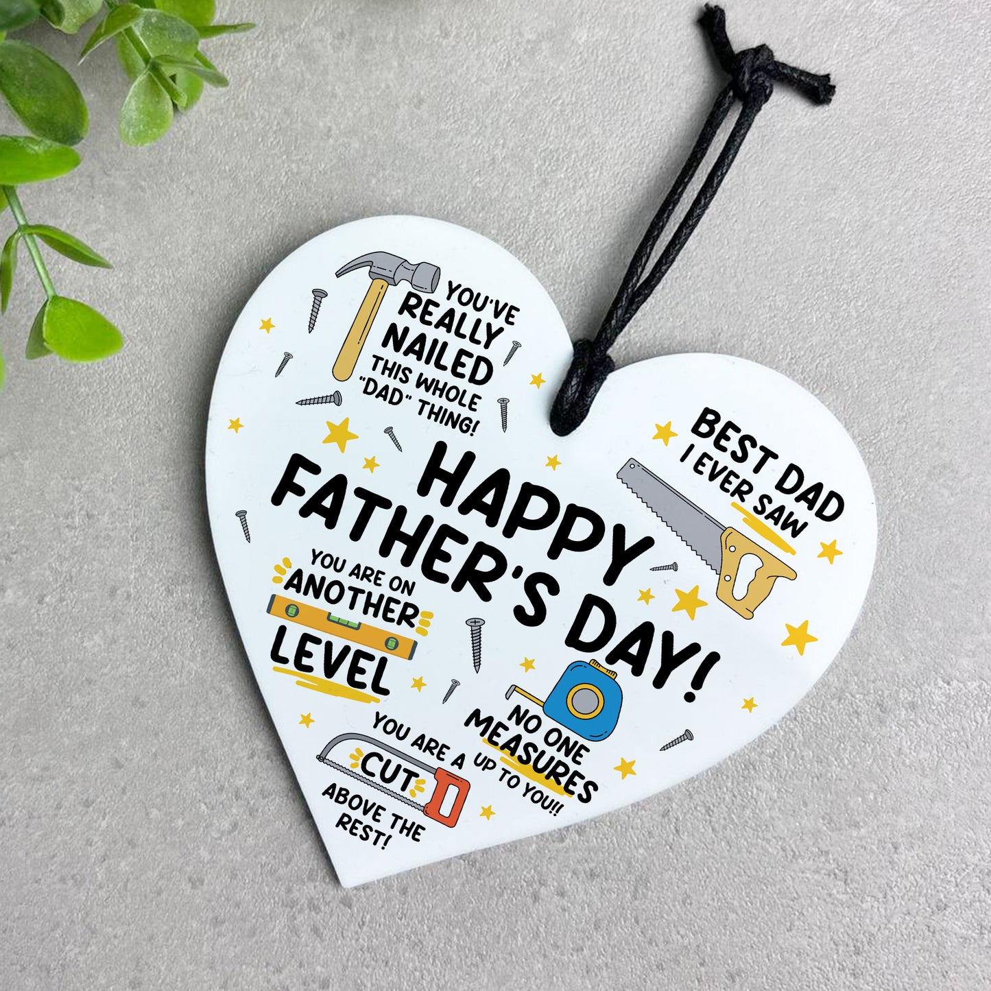 Funny Fathers Day Gift For Dad Grandad Hammer Tools DIY Birthday