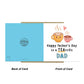 Fathers Day Card For Dad With Kraft Envelope Teariffic Dad Card