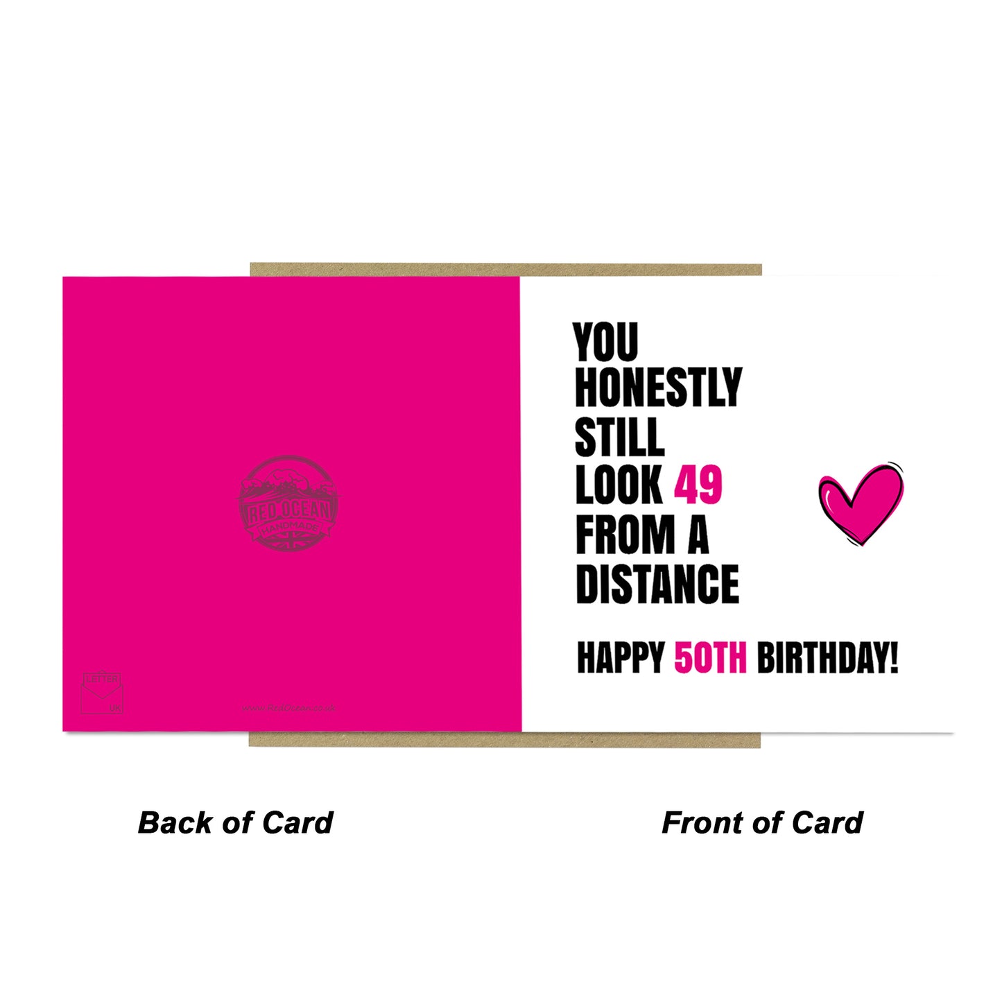 Funny 50th Birthday Card For Women Cards For 50th Birthday